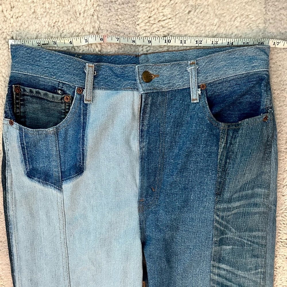 B SIDES Vintage Reworked Plein Jean - Picture 9 of 12
